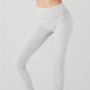 Alosoft High-Waist 7/8 Highlight Legging - Gray